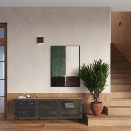 Wall light VANTA 2xG9/8W/230V green