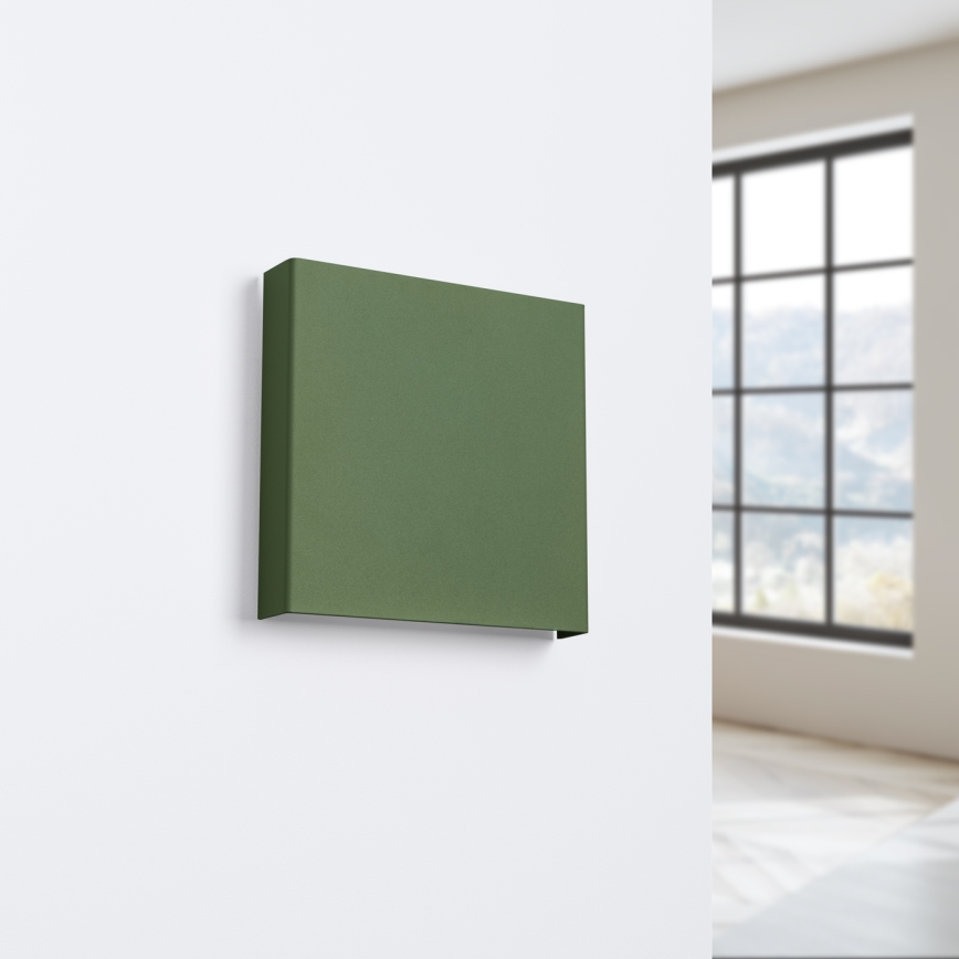 Wall light VANTA 2xG9/8W/230V green