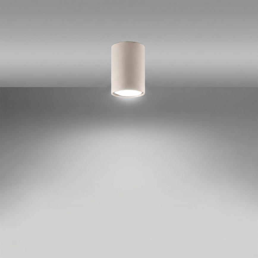 LAGOS 10 cm spotlight, 1x GU10/10W/230V, cream