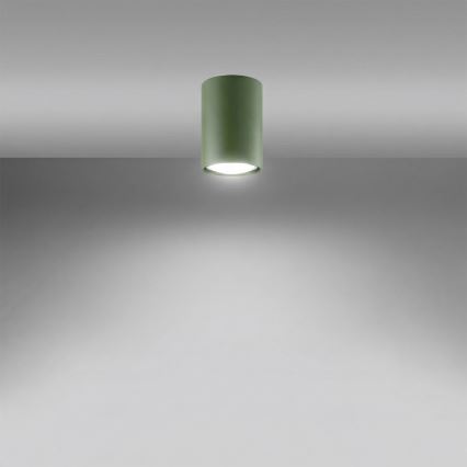 Spotlight LAGOS 1xGU10/10W/230V 10 cm green
