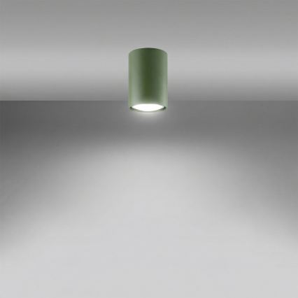 Spotlight LAGOS 1xGU10/10W/230V 10 cm green
