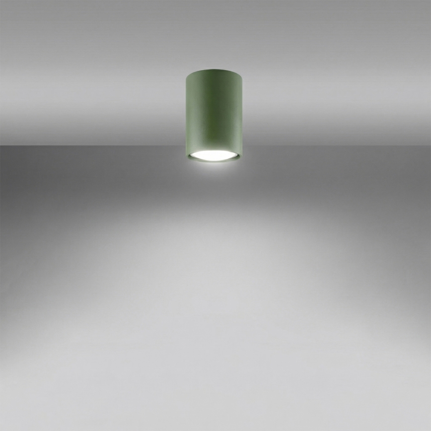 Spotlight LAGOS 1xGU10/10W/230V 10 cm green