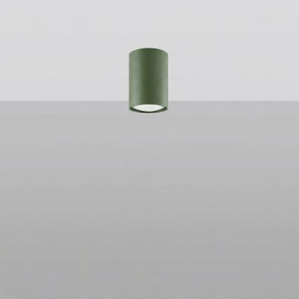 Spotlight LAGOS 1xGU10/10W/230V 10 cm green