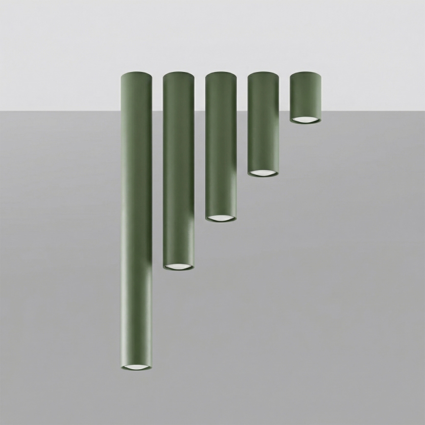 Spotlight LAGOS 1xGU10/10W/230V 10 cm green