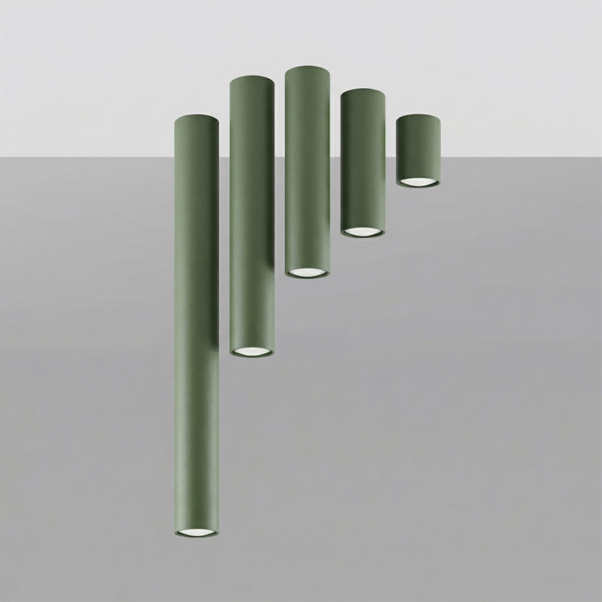 Spotlight LAGOS 1xGU10/10W/230V 10 cm green