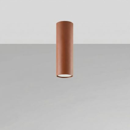 LAGOS spotlight 1x GU10/10W/230V, 20 cm, brown