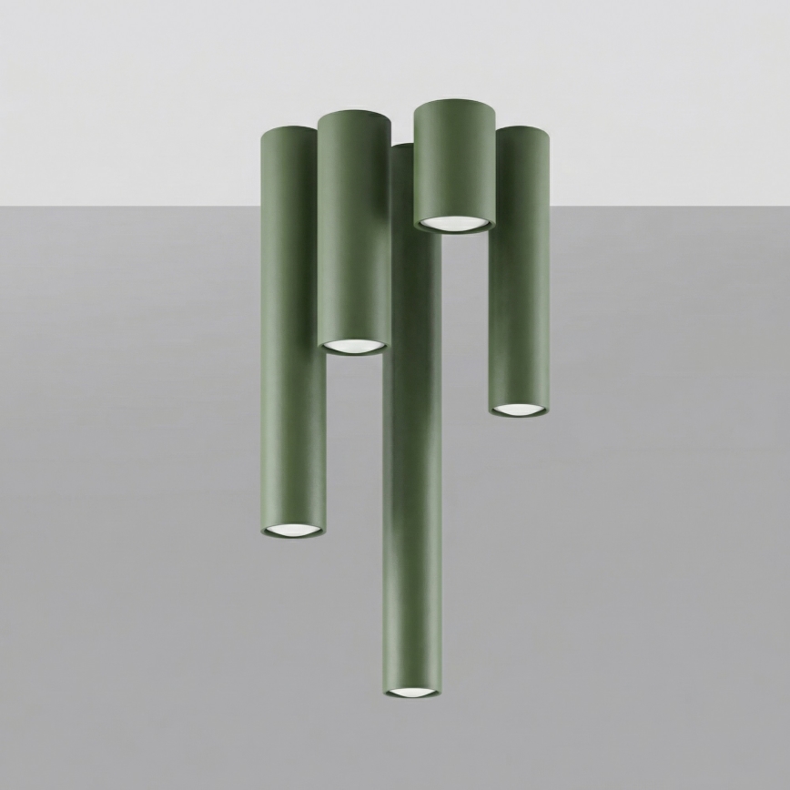 LAGOS Spotlight 1xGU10/10W/230V 20 cm Green