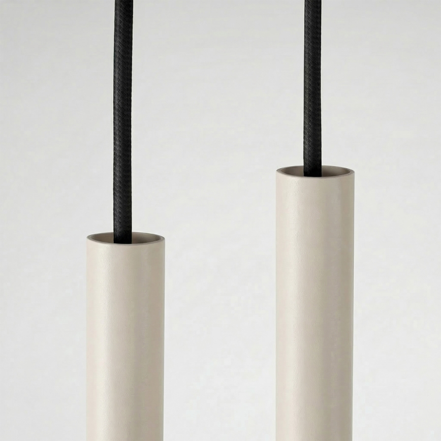 PASTELO cable-suspended pendant light 2x G9/8W/230V, taupe