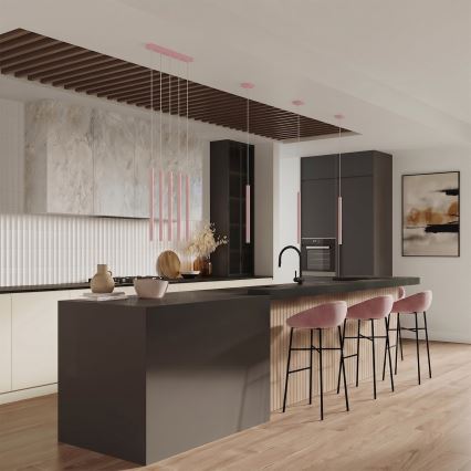 PASTELO Cable Pendant 1xG9/8W/230V, Pink