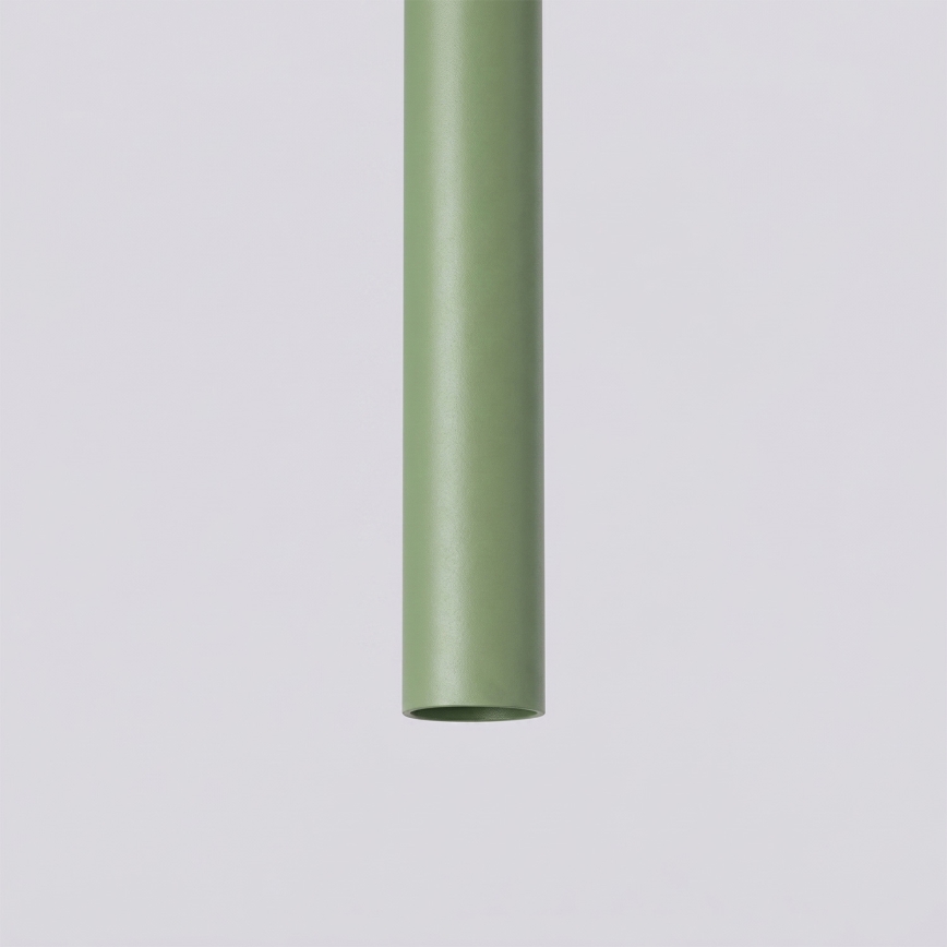 PASTELO cable-suspended pendant light 1xG9/8W/230V green