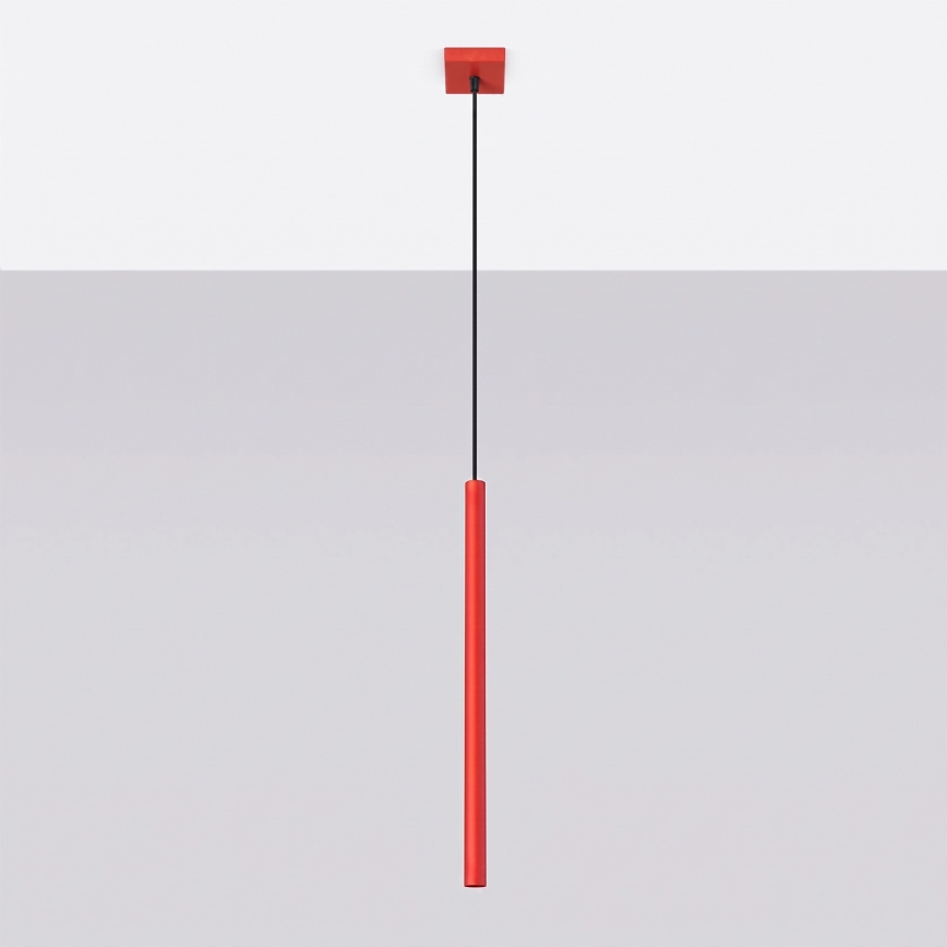 PASTELO Cable Pendant Lamp 1xG9/8W/230V Red
