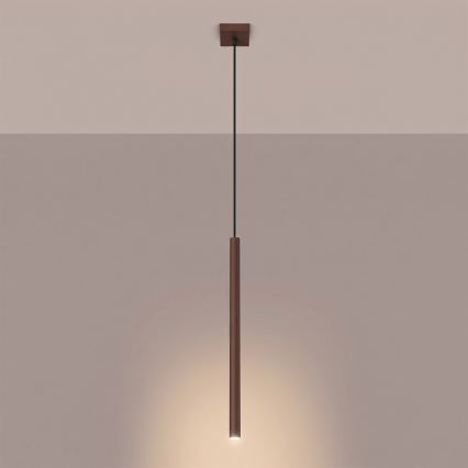 PASTELO cable pendant light 1xG9/8W/230V brown