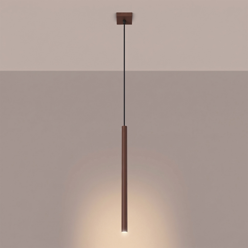 PASTELO cable pendant light 1xG9/8W/230V brown