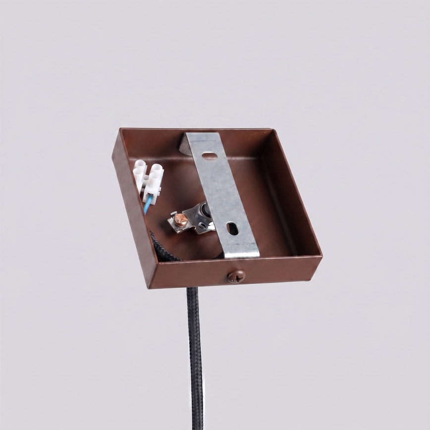 PASTELO cable pendant light 1xG9/8W/230V brown
