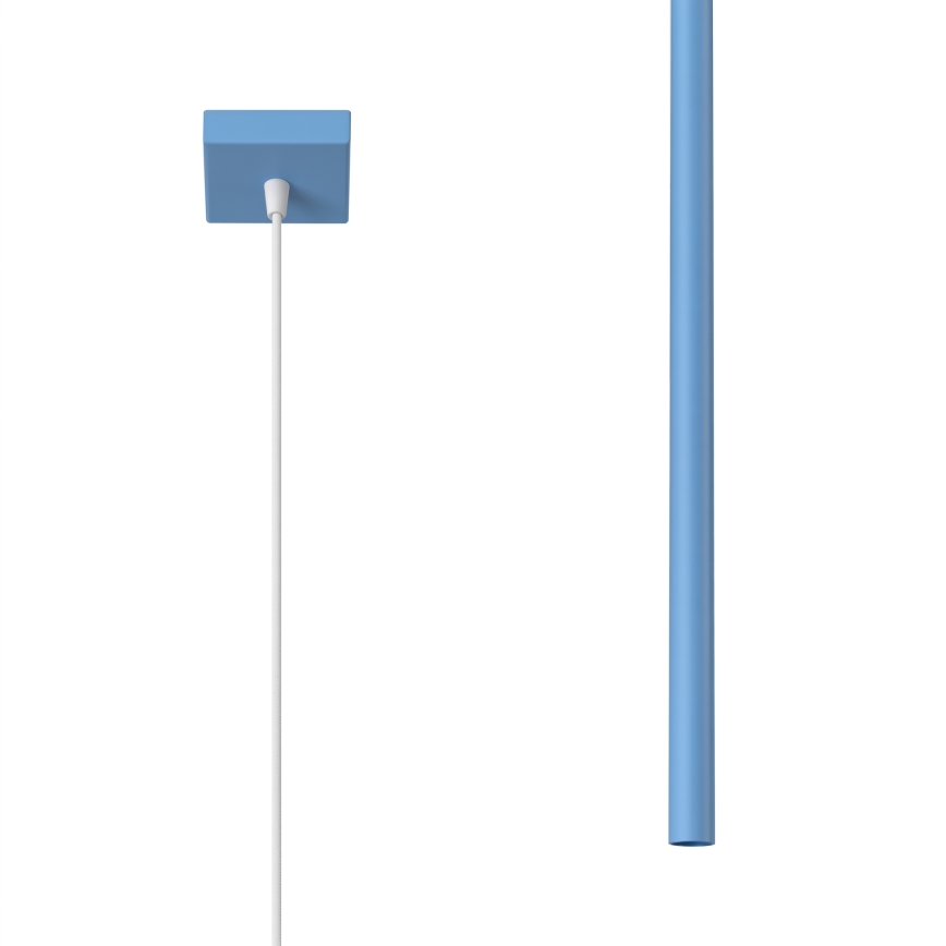 PASTELO pendant light on cord 1xG9/8W/230V blue