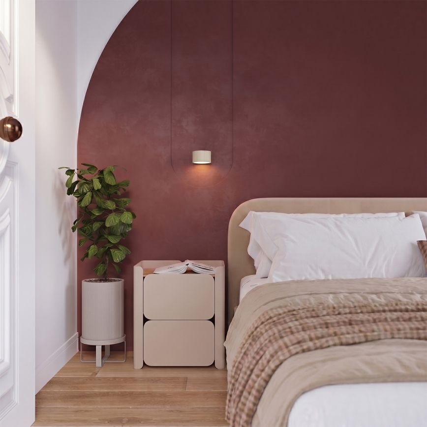 MODO Wall Light 1xGX53/10W/230V, Cream