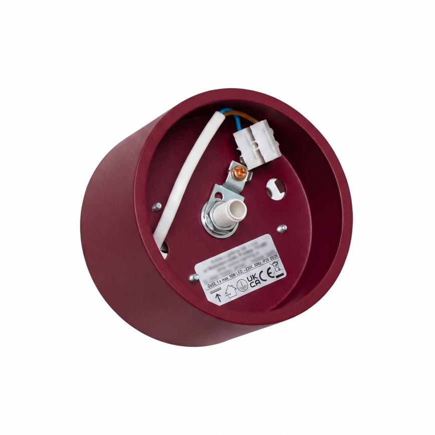 MODO Spotlight 1xGX53/10W/230V Red