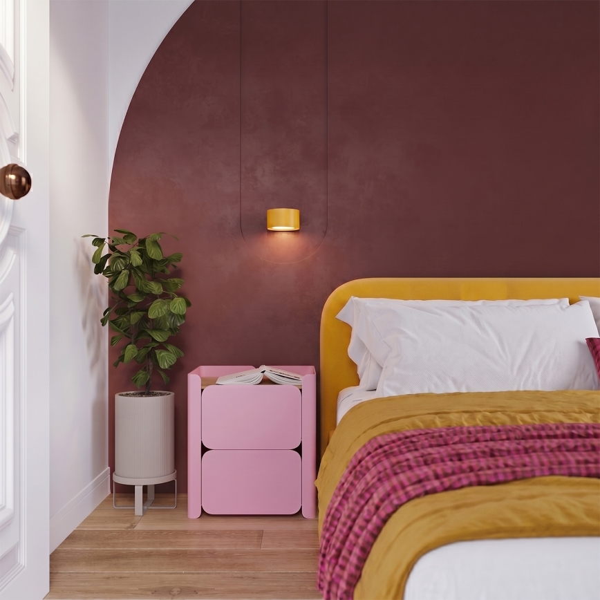 MODO Wall Lamp 1xGX53/10W/230V Yellow