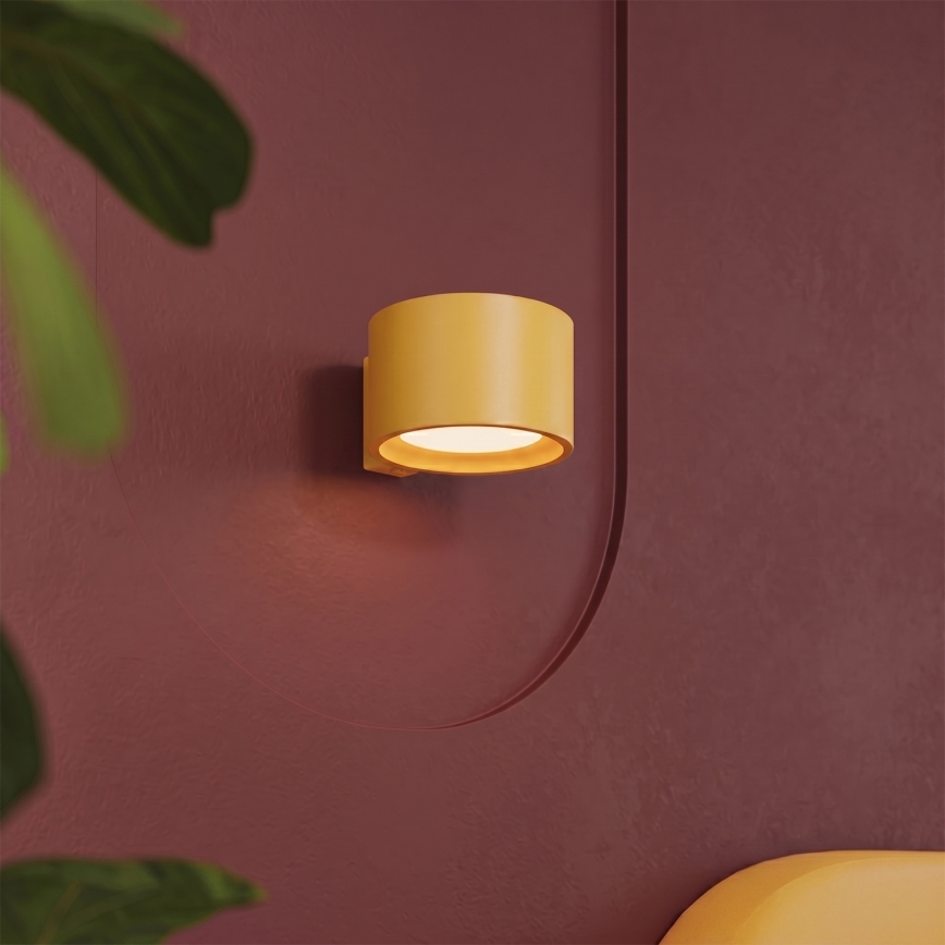 MODO Wall Lamp 1xGX53/10W/230V Yellow
