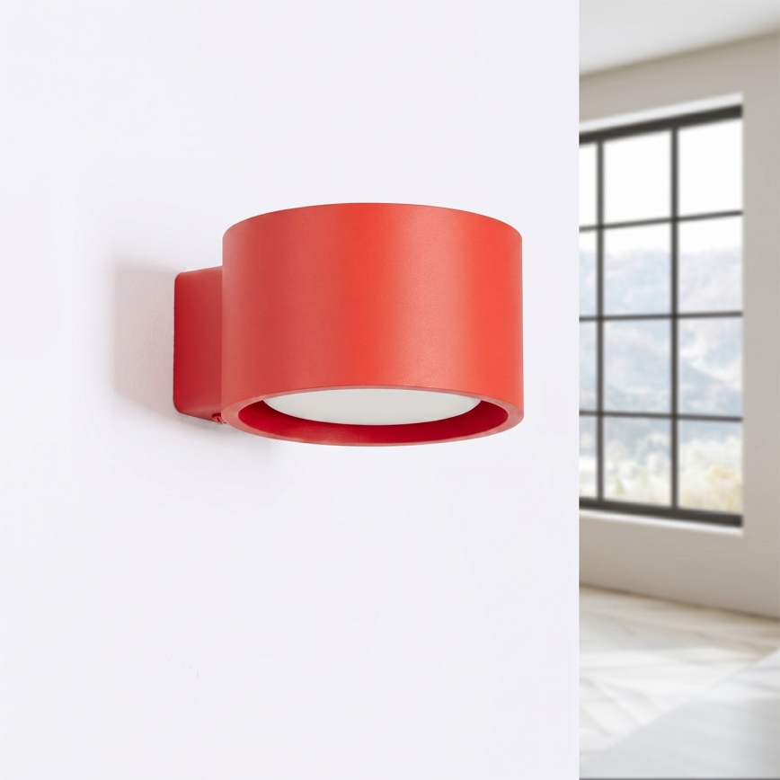 MODO Wall Light 1xGX53/10W/230V Red