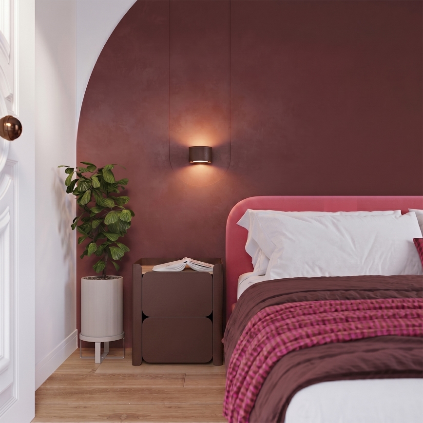 MODO Wall Light 1xGX53/10W/230V, Brown