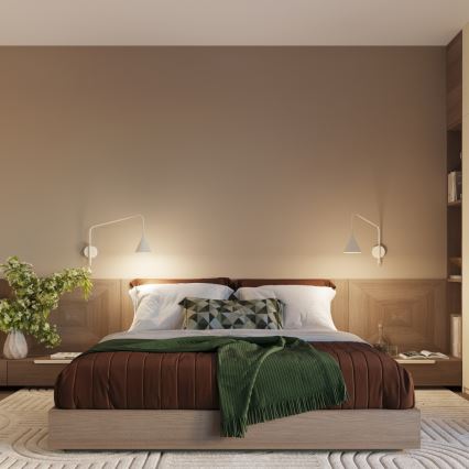 NOX Wall Light 1xE14/10W/230V, Cream