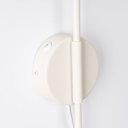 NOX Wall Light 1xE14/10W/230V, Cream