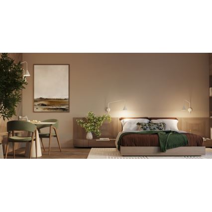 NOX Wall Light 2x E14/10W/230V Cream