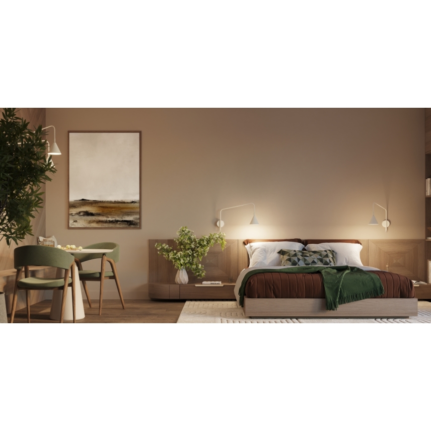 NOX Wall Light 2x E14/10W/230V Cream