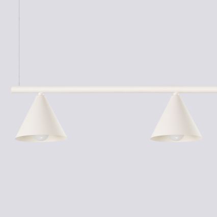 NOX Cable-Suspended Chandelier 4xE14/10W/230V – Cream