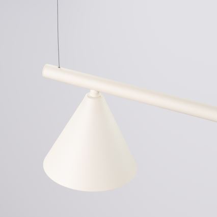 NOX Cable-Suspended Chandelier 4xE14/10W/230V – Cream