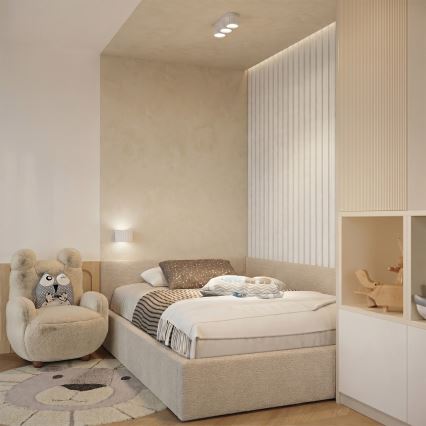 AURA wall light 1x GX53/10W/230V, white