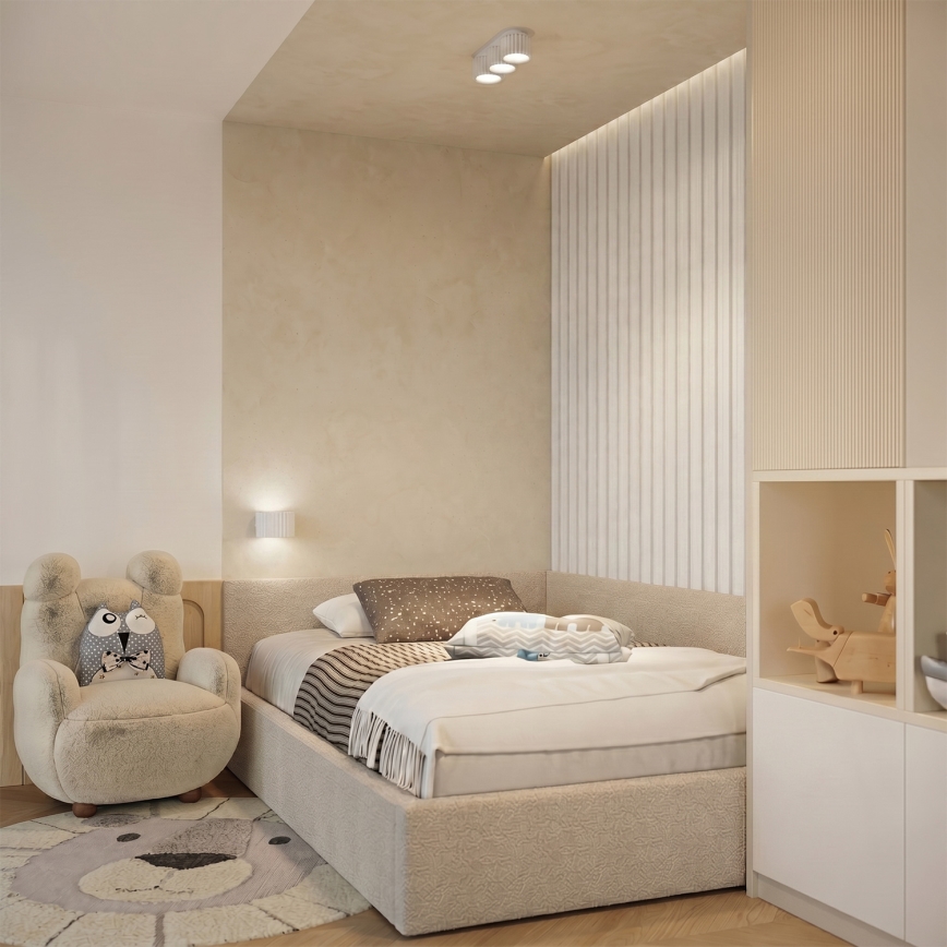 AURA wall light 1x GX53/10W/230V, white