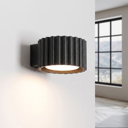 AURA Wall Light 1x GX53/10W/230V, Black