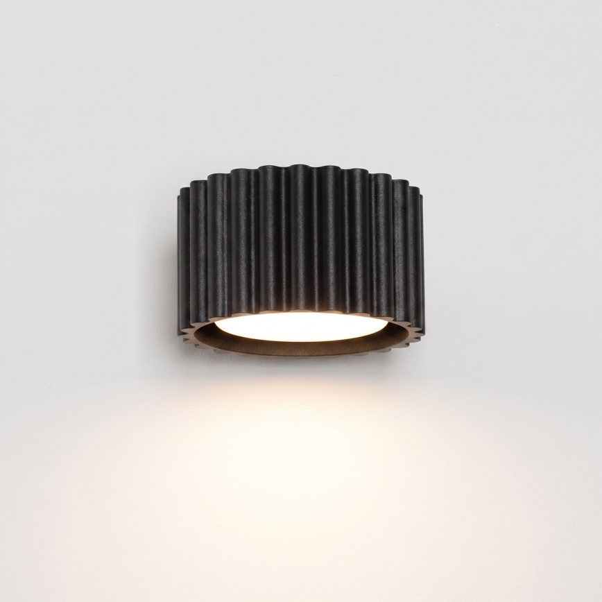AURA Wall Light 1x GX53/10W/230V, Black