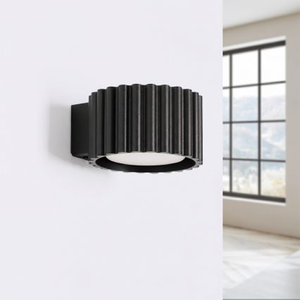 AURA Wall Light 1x GX53/10W/230V, Black
