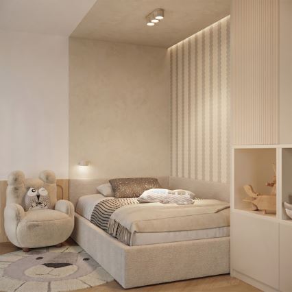 AURA Wall Light 1xGX53/10W/230V, Cream