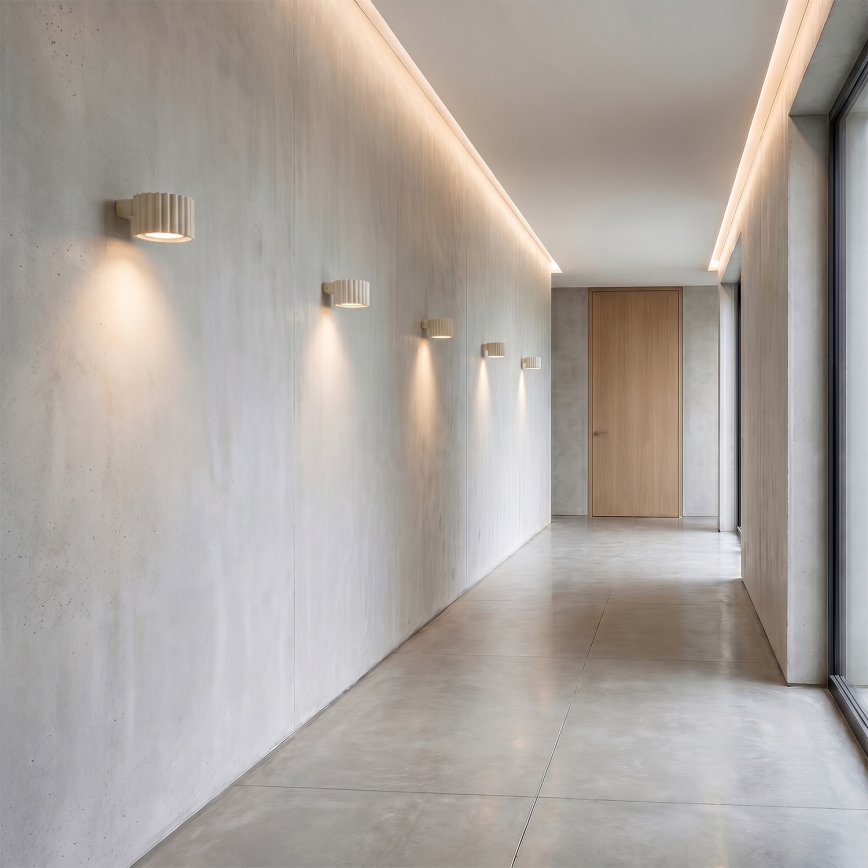 AURA Wall Light 1xGX53/10W/230V, Cream
