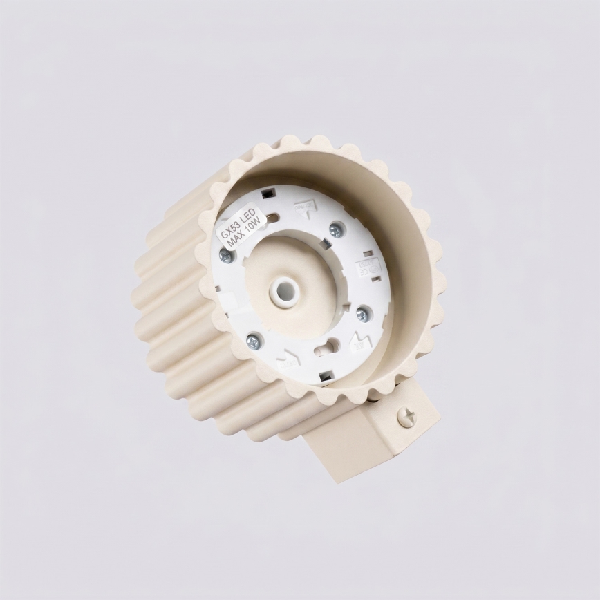 AURA Wall Light 1xGX53/10W/230V, Cream