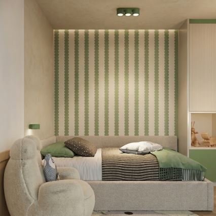 AURA Wall Light 1xGX53/10W/230V, Green