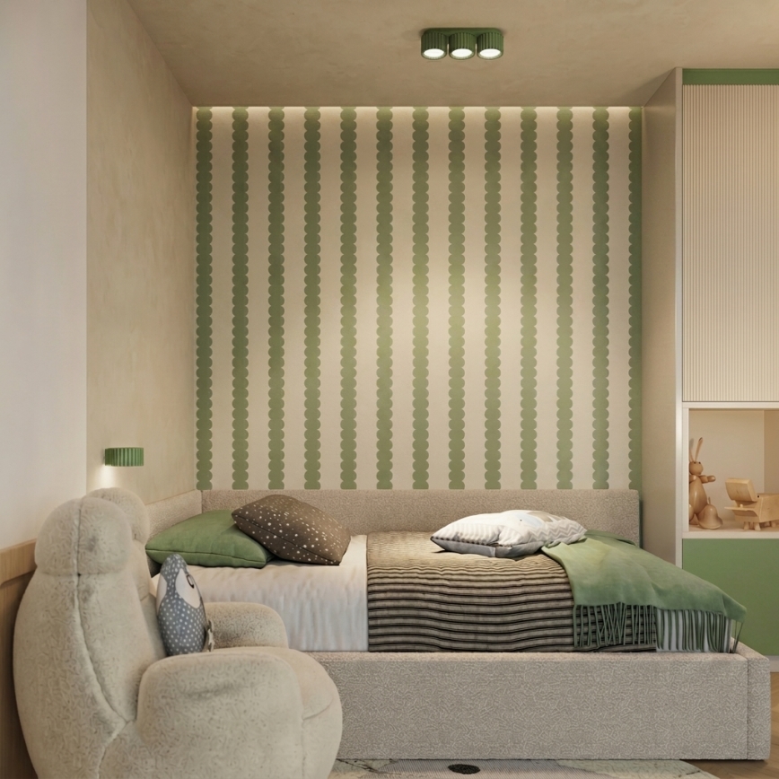 AURA Wall Light 1xGX53/10W/230V, Green