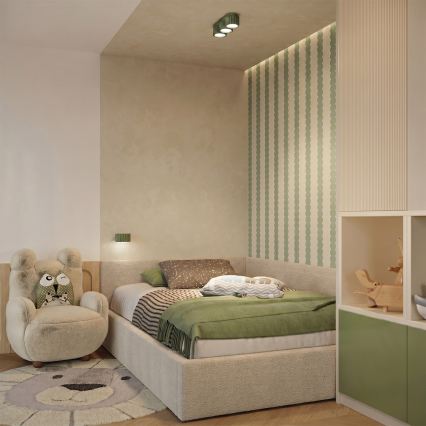 AURA Wall Light 1xGX53/10W/230V, Green