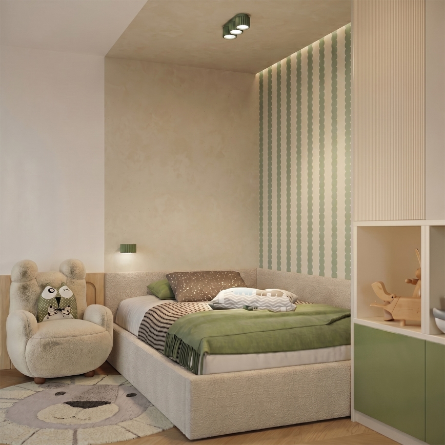 AURA Wall Light 1xGX53/10W/230V, Green