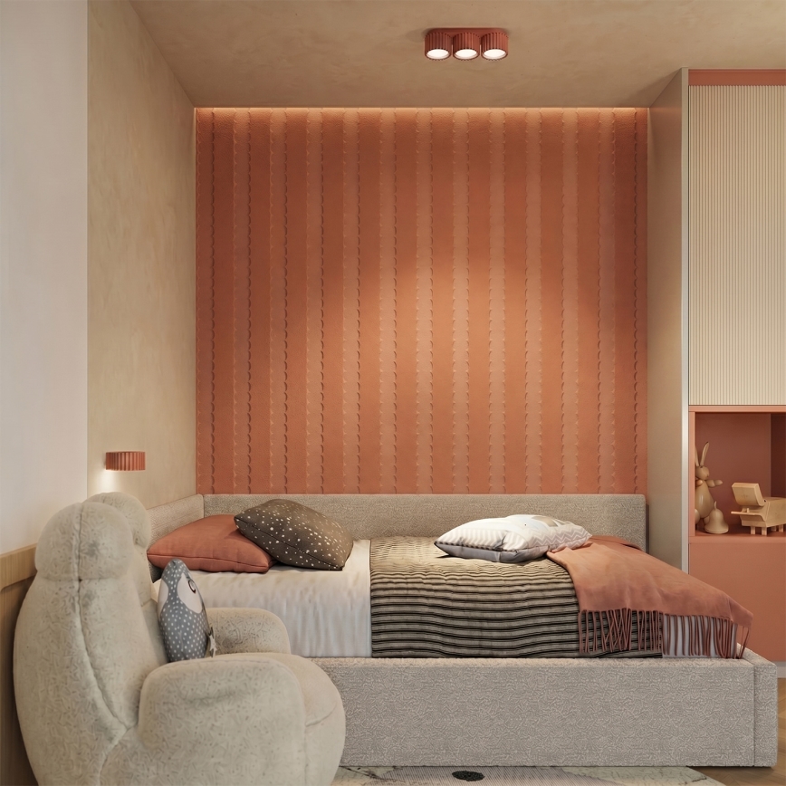 AURA Wall Light 1xGX53/10W/230V Orange