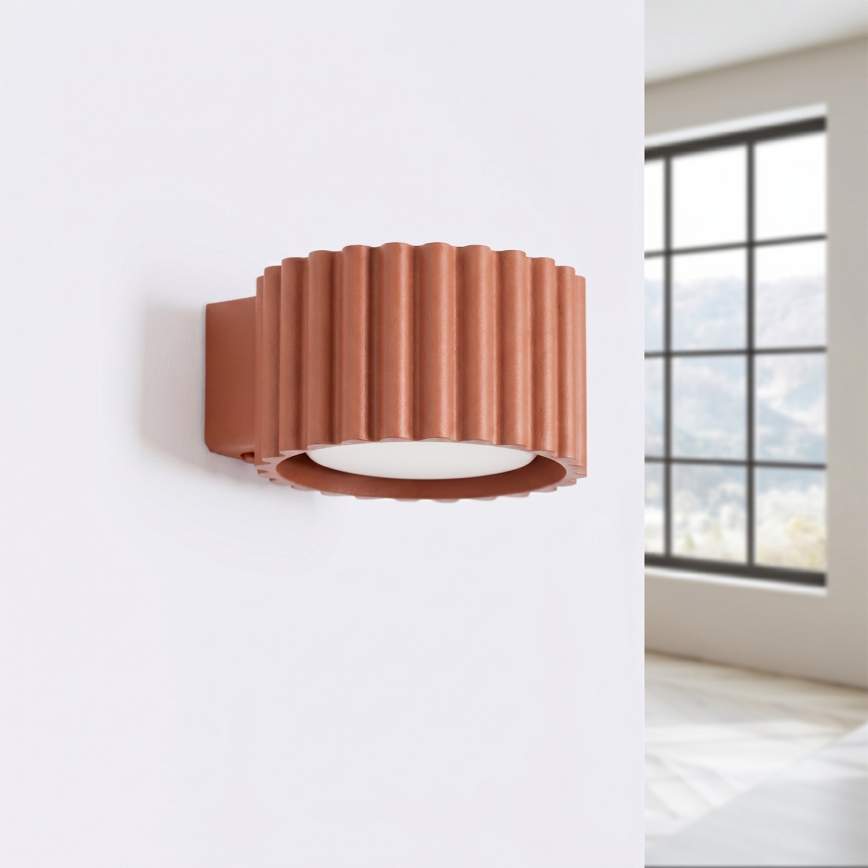 AURA Wall Light 1xGX53/10W/230V Orange