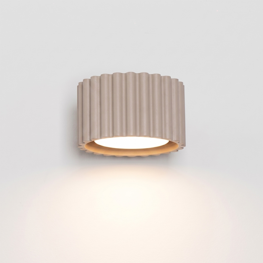 AURA wall light 1xGX53/10W/230V taupe
