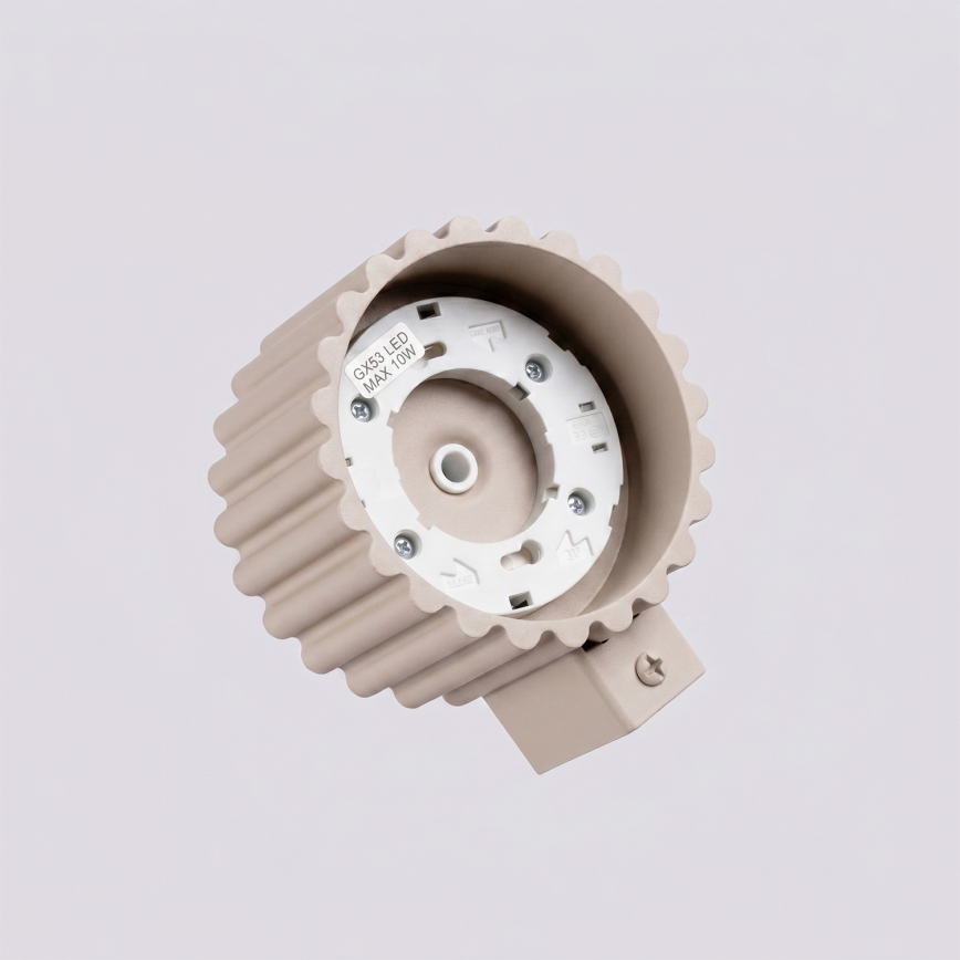 AURA wall light 1xGX53/10W/230V taupe