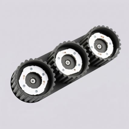 AURA 3xGX53/10W/230V Spotlight, Black