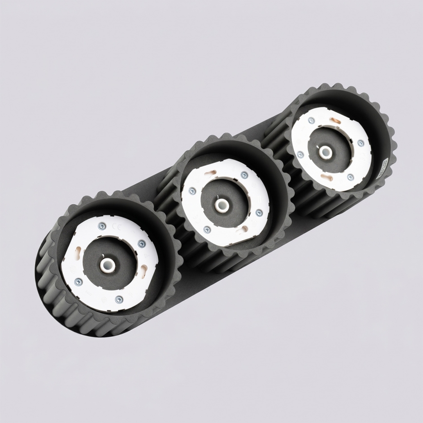 AURA 3xGX53/10W/230V Spotlight, Black