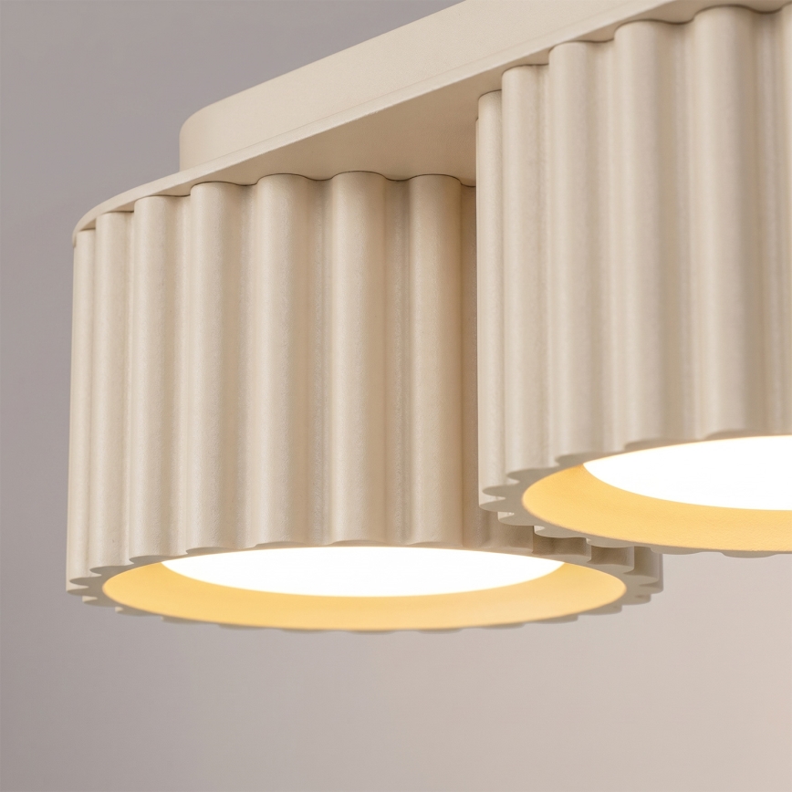 AURA 3xGX53/10W/230V spotlight, cream